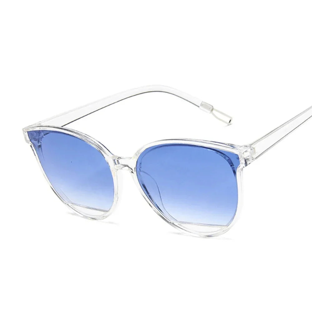 Women's Vintage Metal Mirror Classic Vintage Sunglasses