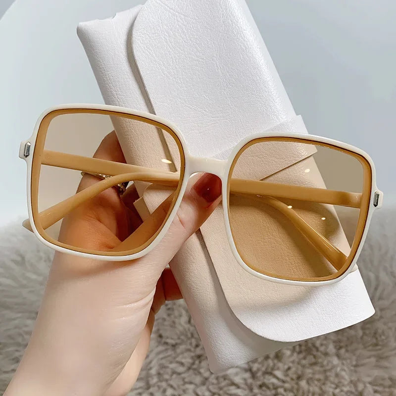 Women's Big Frame Vintage Sunglasses