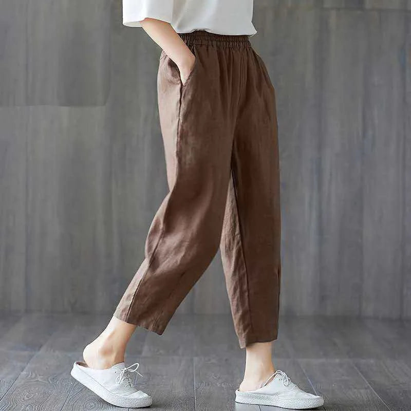 High Waist Casual Pants