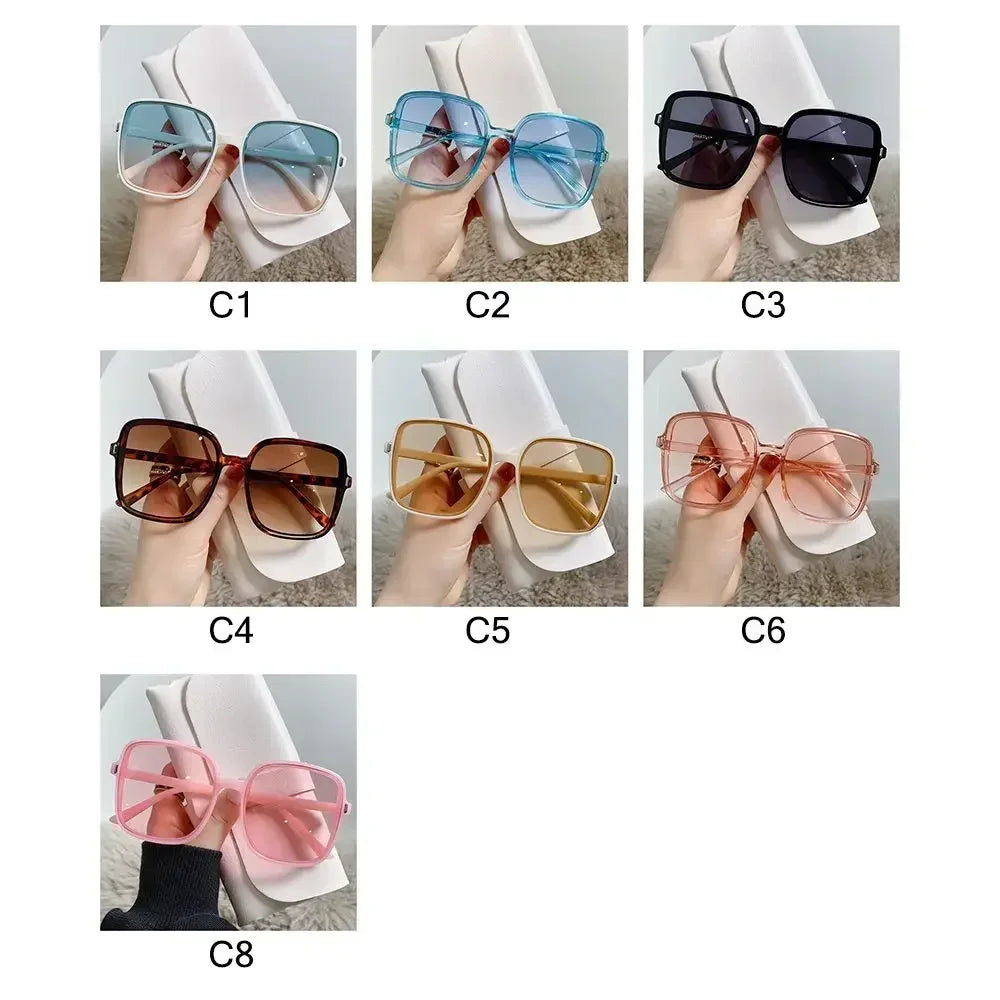 Women's Big Frame Vintage Sunglasses