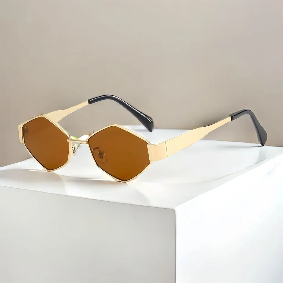 Women's Hexagon Sunglasses