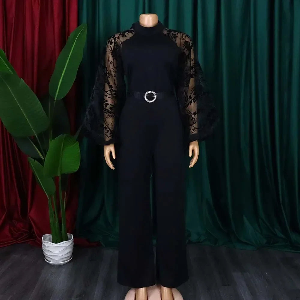 Women's Mesh Jumpsuit
