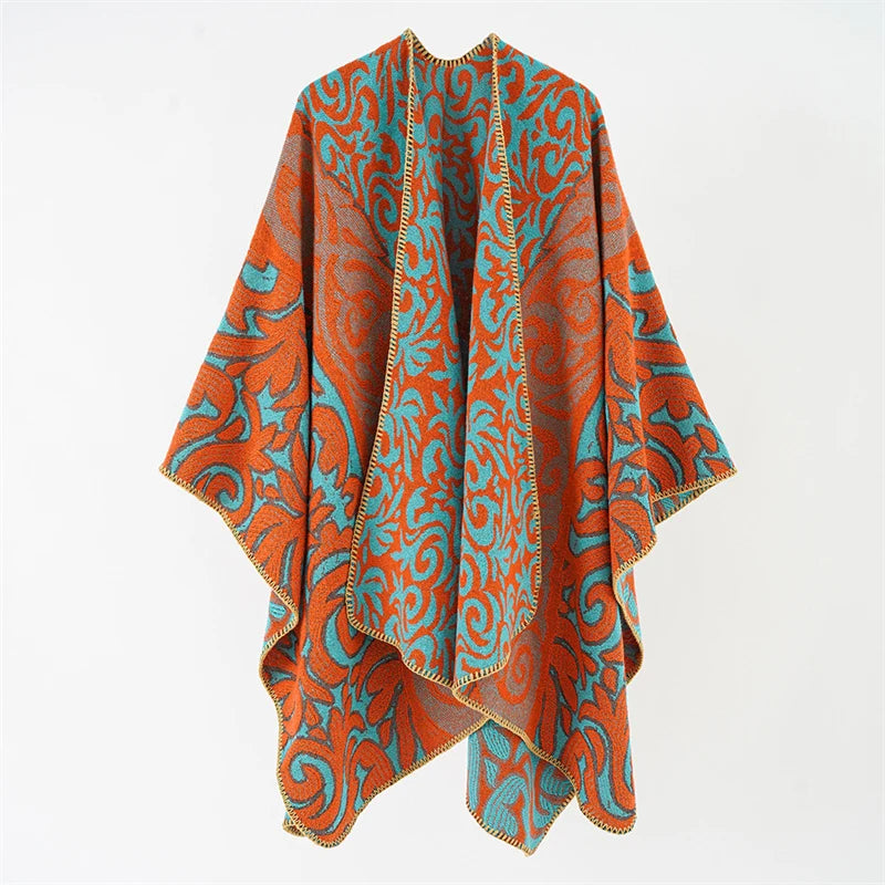Floral Ponchos