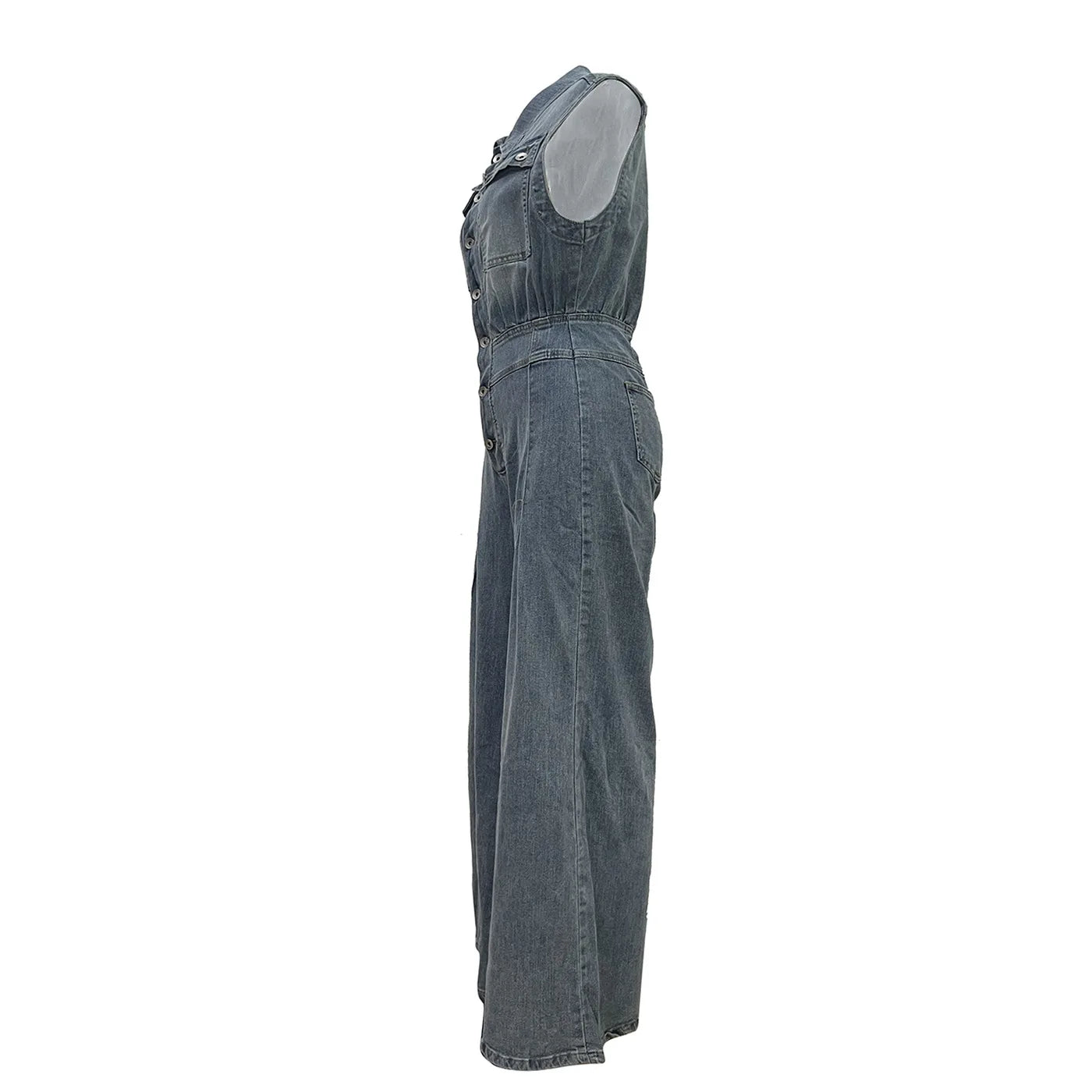 Women's Denim Jumpsuit