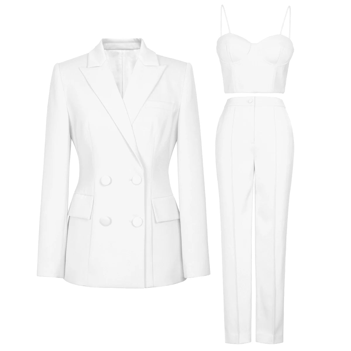 Professional Ladies Suit Three-piece Set