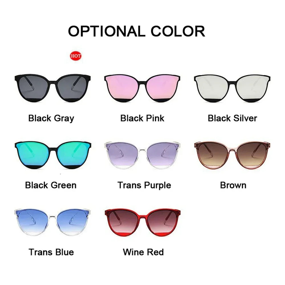 Women's Vintage Metal Mirror Classic Vintage Sunglasses