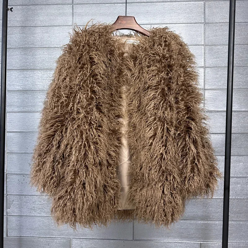 Women Colorful Coat Jacket