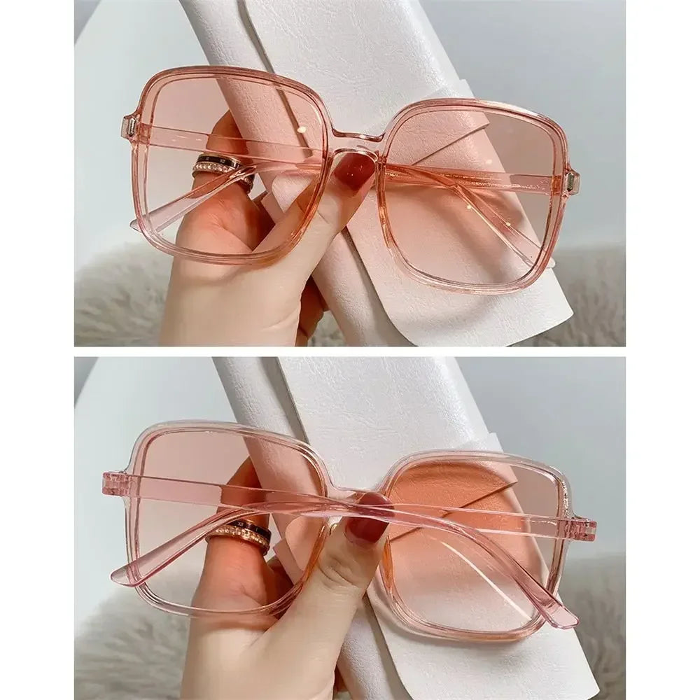 Women's Big Frame Vintage Sunglasses