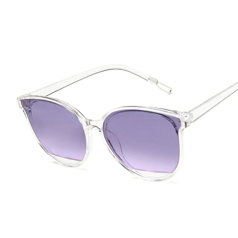 Women's Vintage Metal Mirror Classic Vintage Sunglasses
