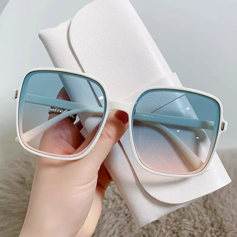 Women's Big Frame Vintage Sunglasses