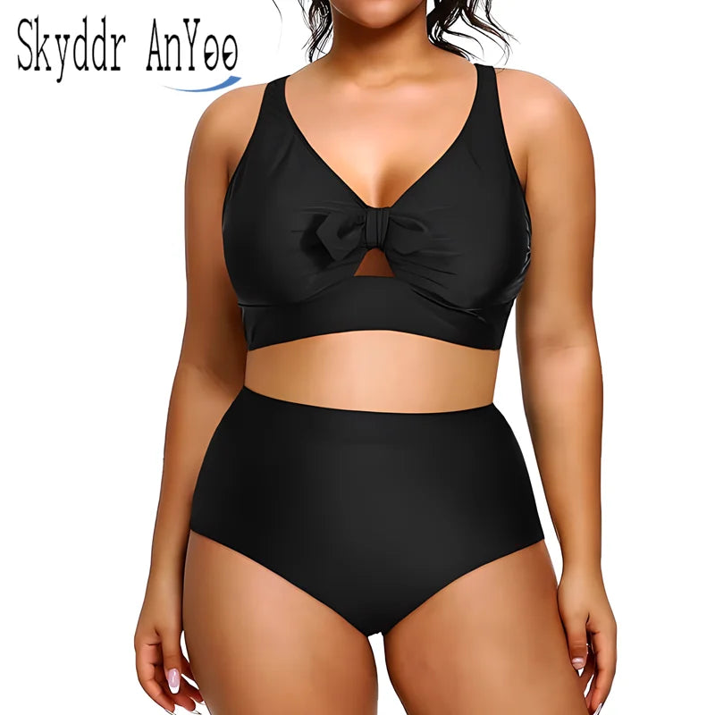 Two Piece Bikini Set Tummy Control.