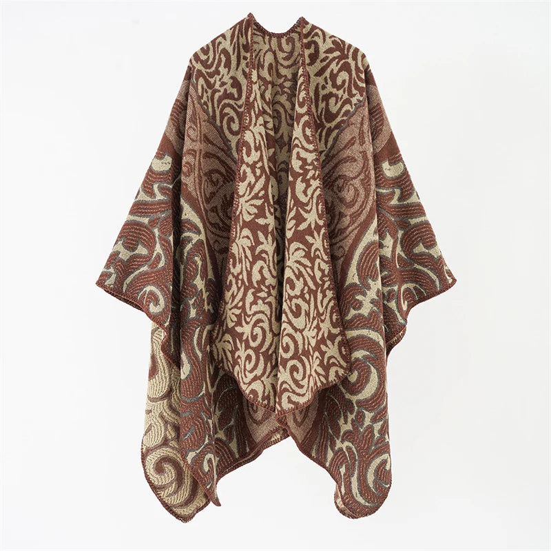 Floral Ponchos