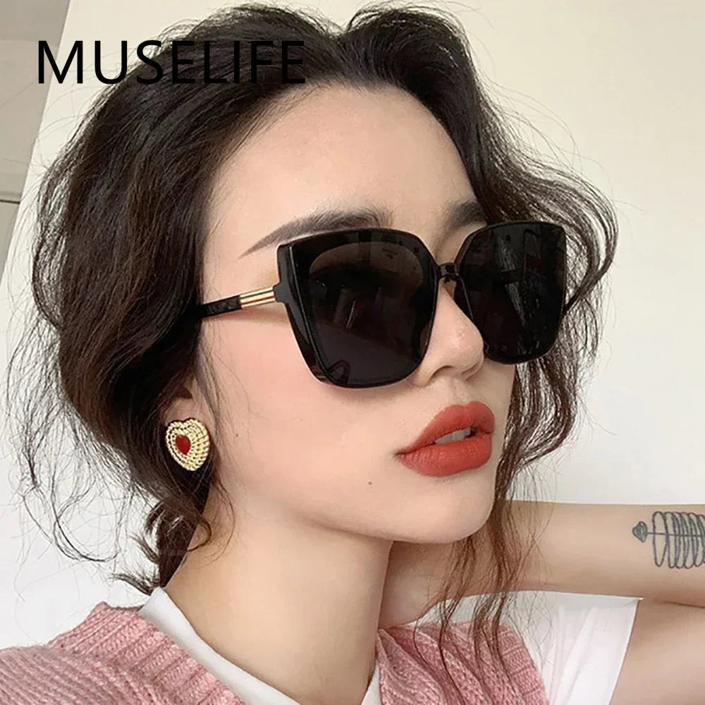 Cat Eye Women's Oversized Sunglasses