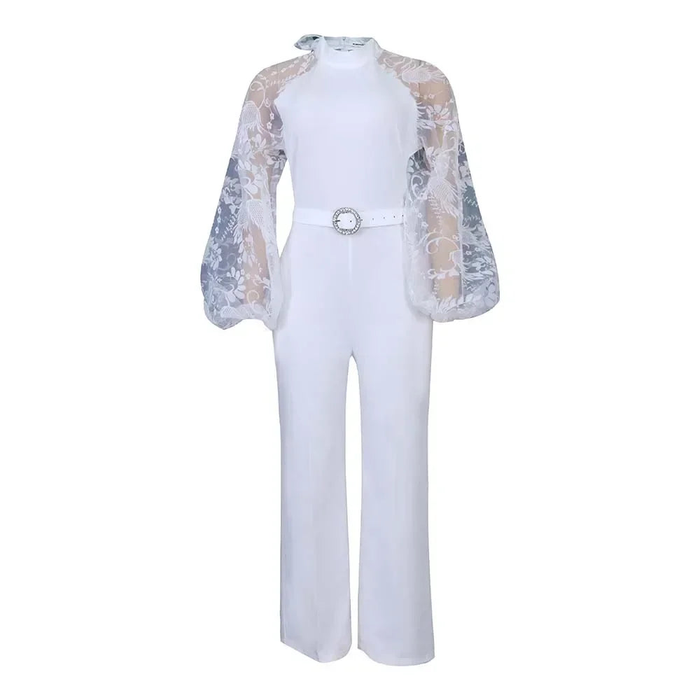 Women's Mesh Jumpsuit