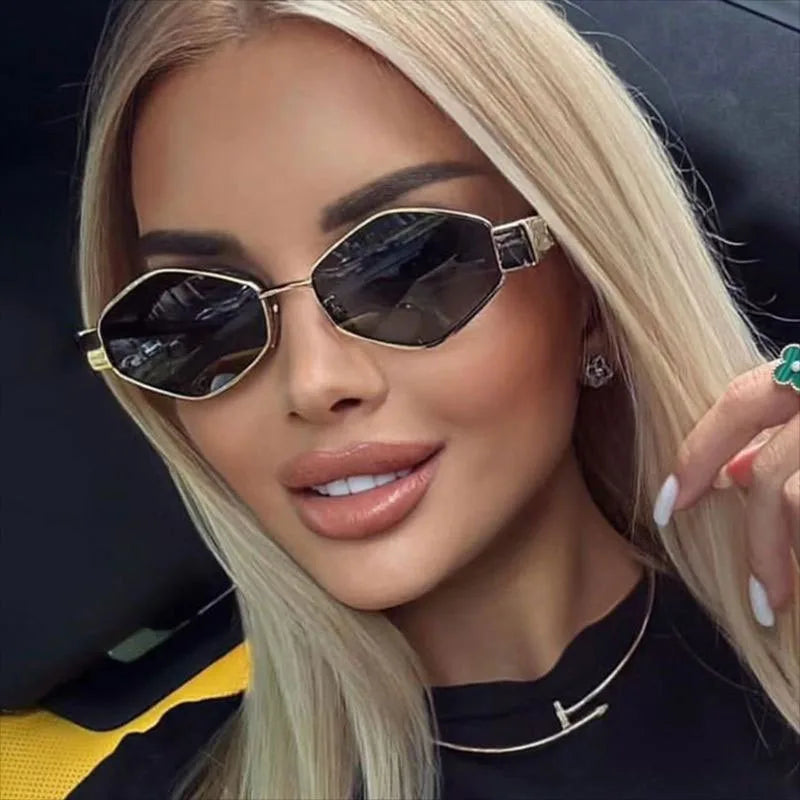 Women's Hexagon Sunglasses