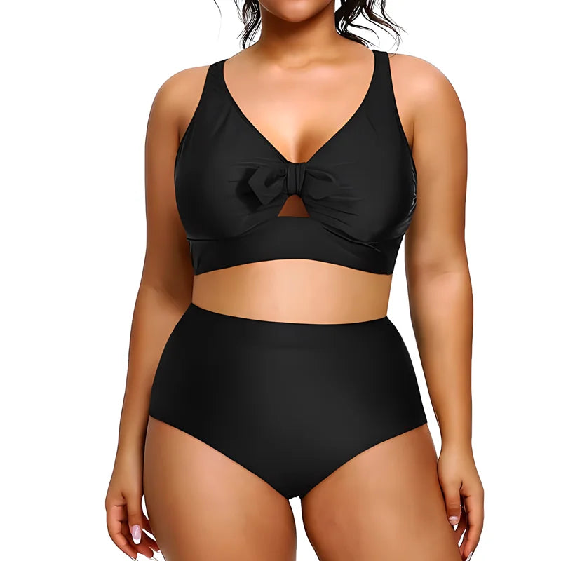 Two Piece Bikini Set Tummy Control.
