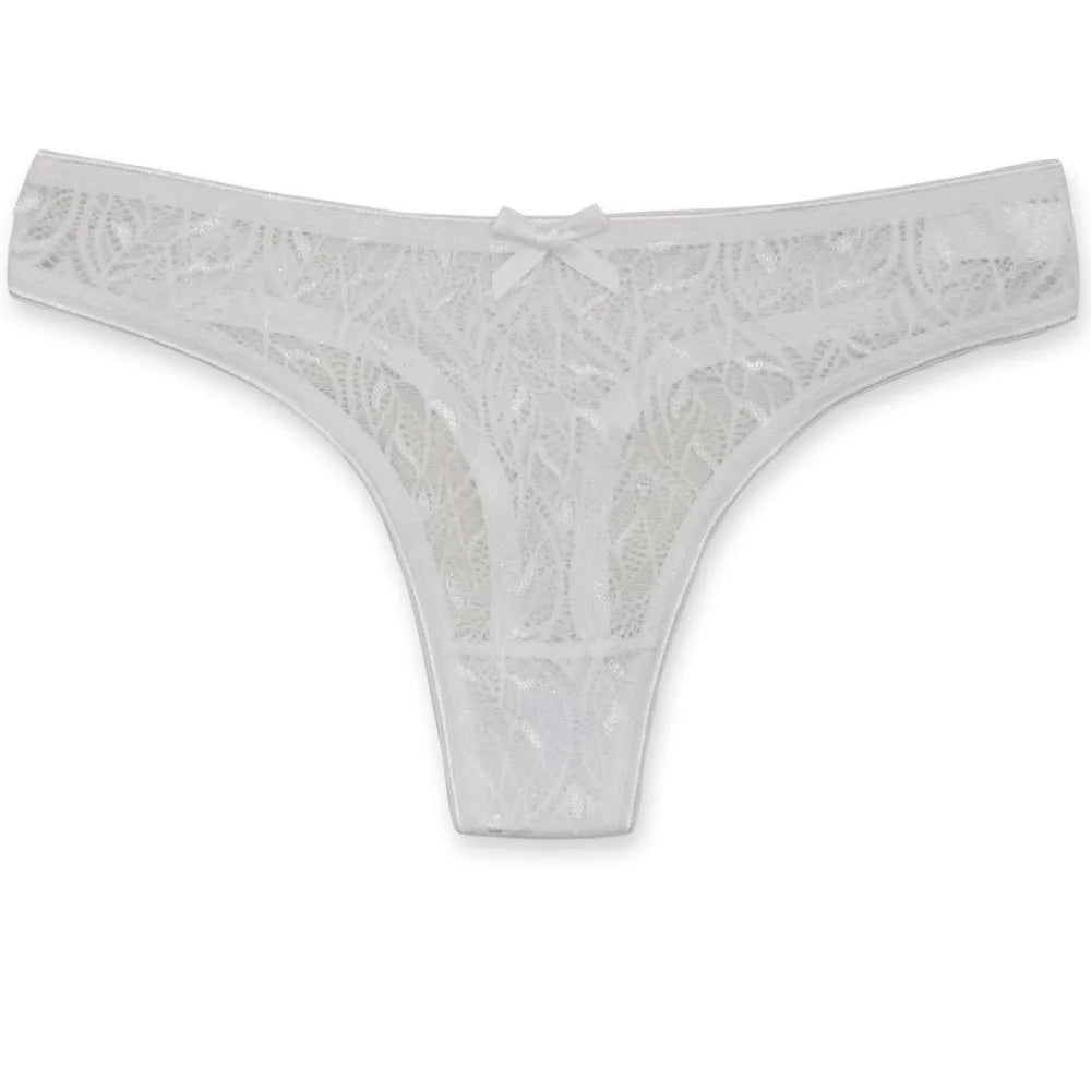 Solid Panties For Women Plus Size Low Lace Patchwork Panties Sexy Thong Waist Sexy Lingerie For Women Lenceria Femenina Трусы