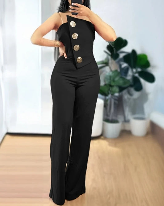 Strapless Jumpsuit