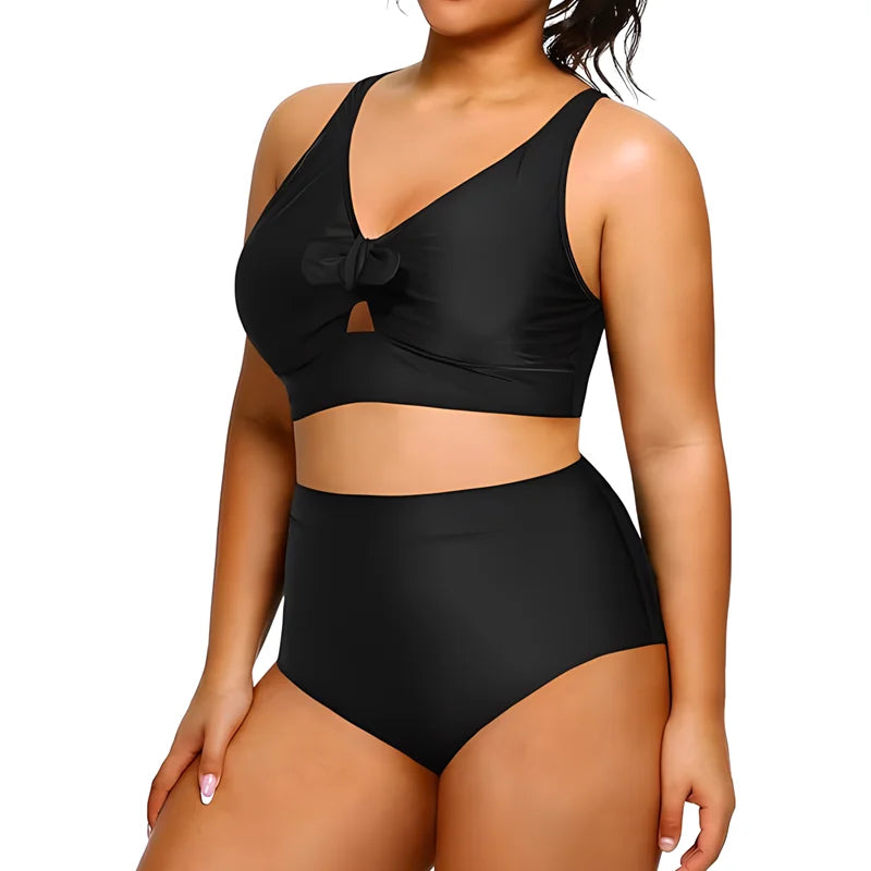 Two Piece Bikini Set Tummy Control.