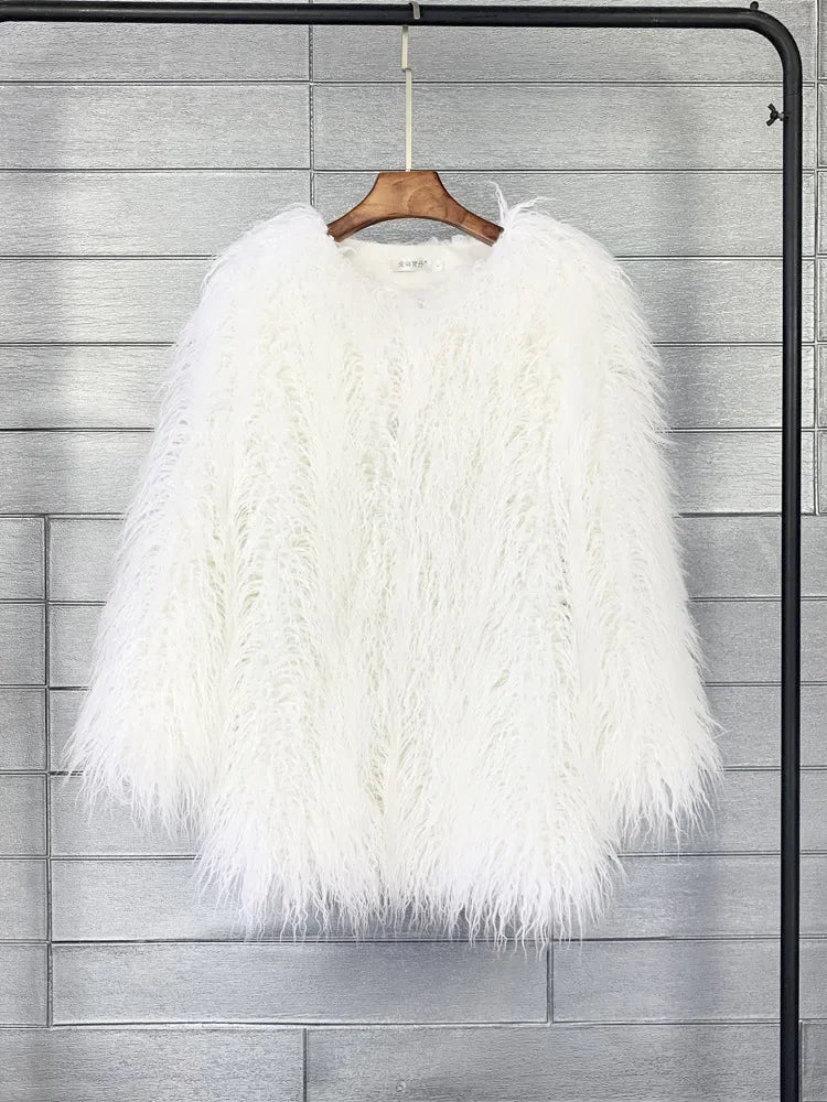Women Colorful Coat Jacket