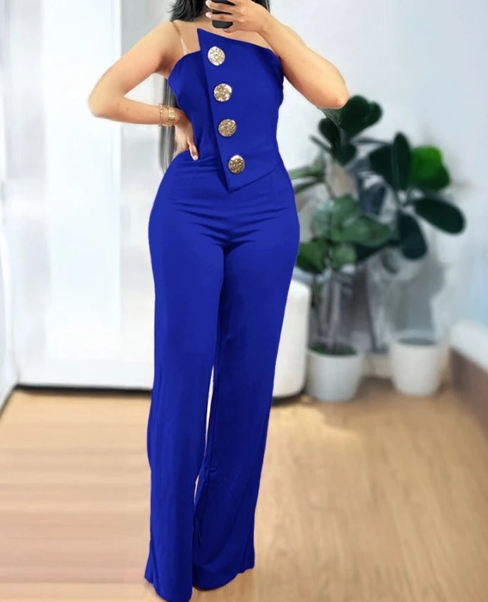 Strapless Jumpsuit