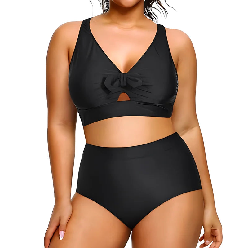 Two Piece Bikini Set Tummy Control.