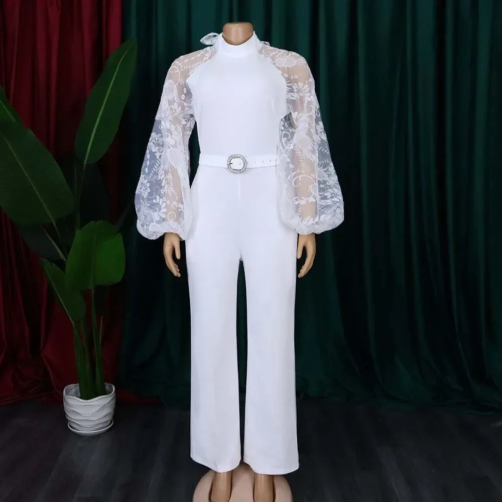 Women's Mesh Jumpsuit
