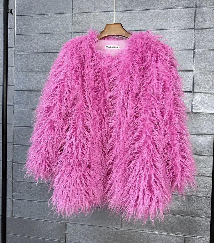 Women Colorful Coat Jacket