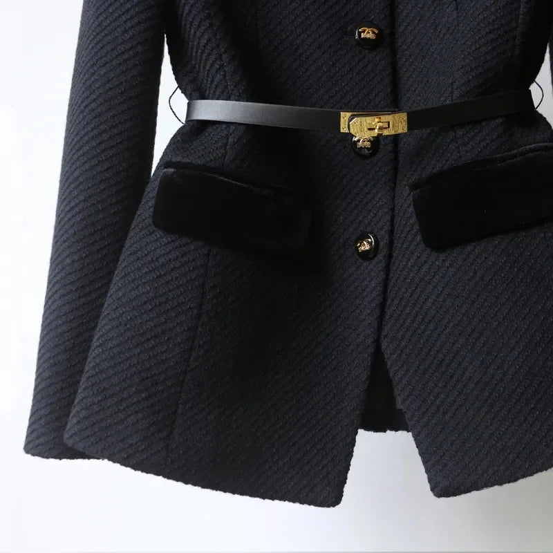Elegant Women's Blazer Coat