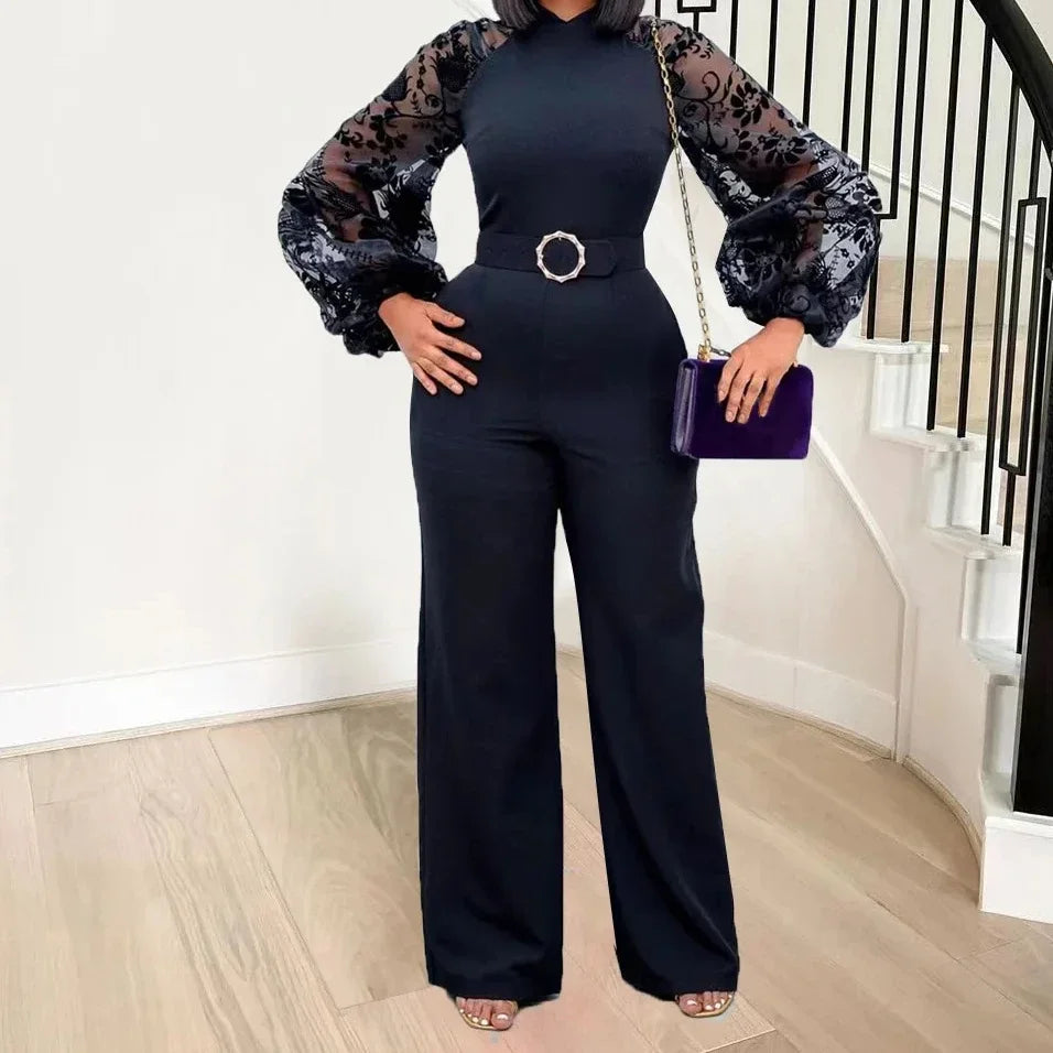 Women's Mesh Jumpsuit