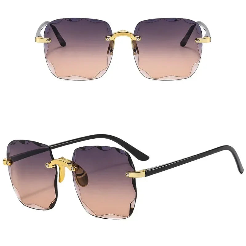 Rimless Women's Sunglasses