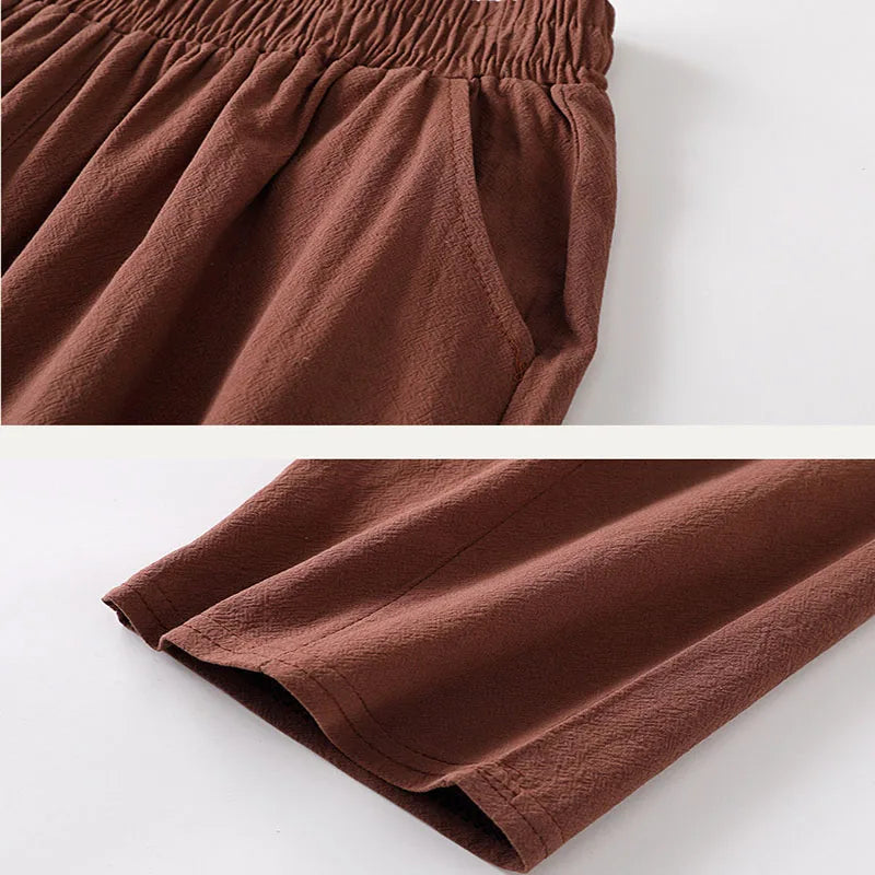 High Waist Casual Pants