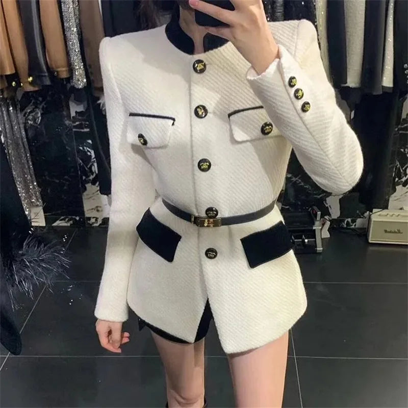 Elegant Women's Blazer Coat