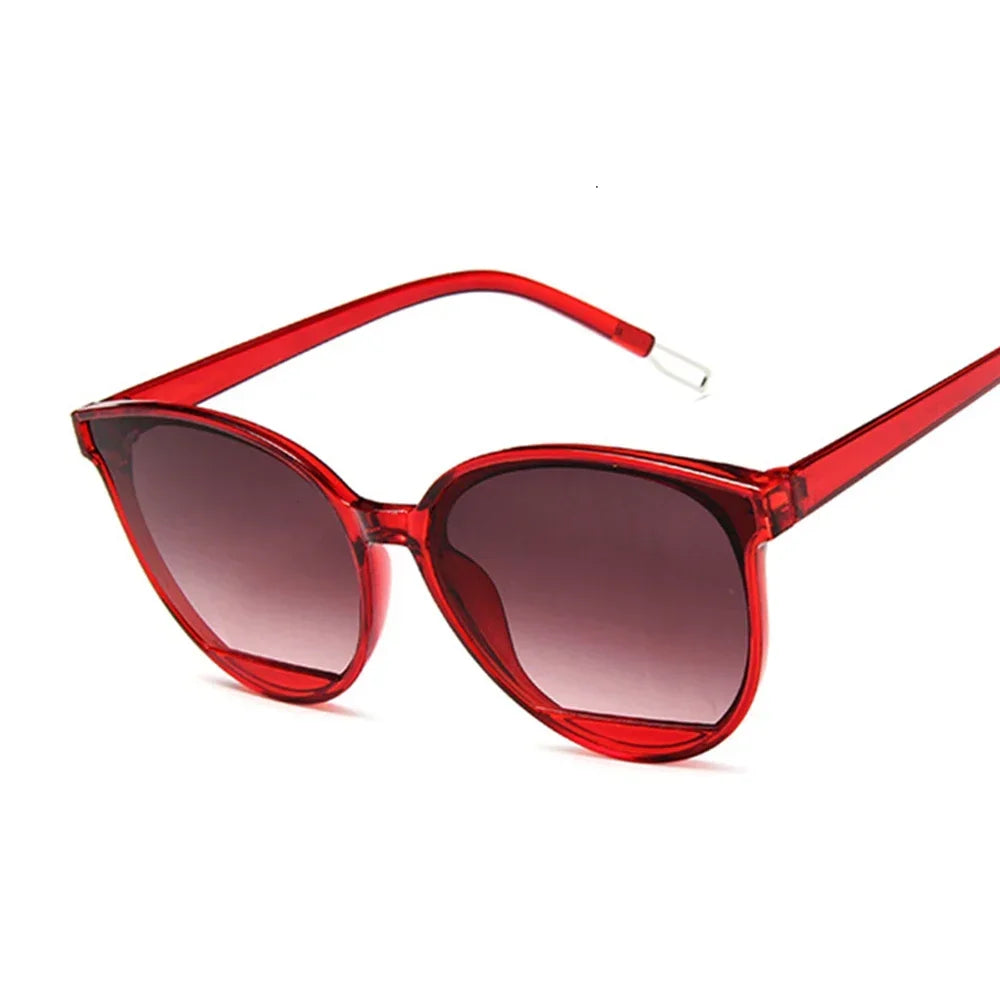 Women's Vintage Metal Mirror Classic Vintage  Sunglasses