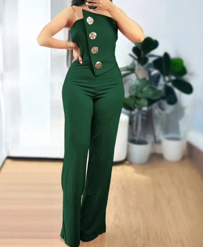 Strapless Jumpsuit