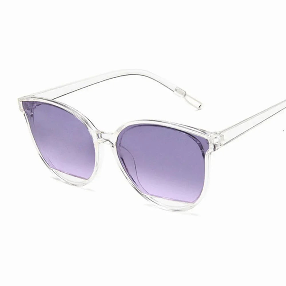 Women's Vintage Metal Mirror Classic Vintage  Sunglasses