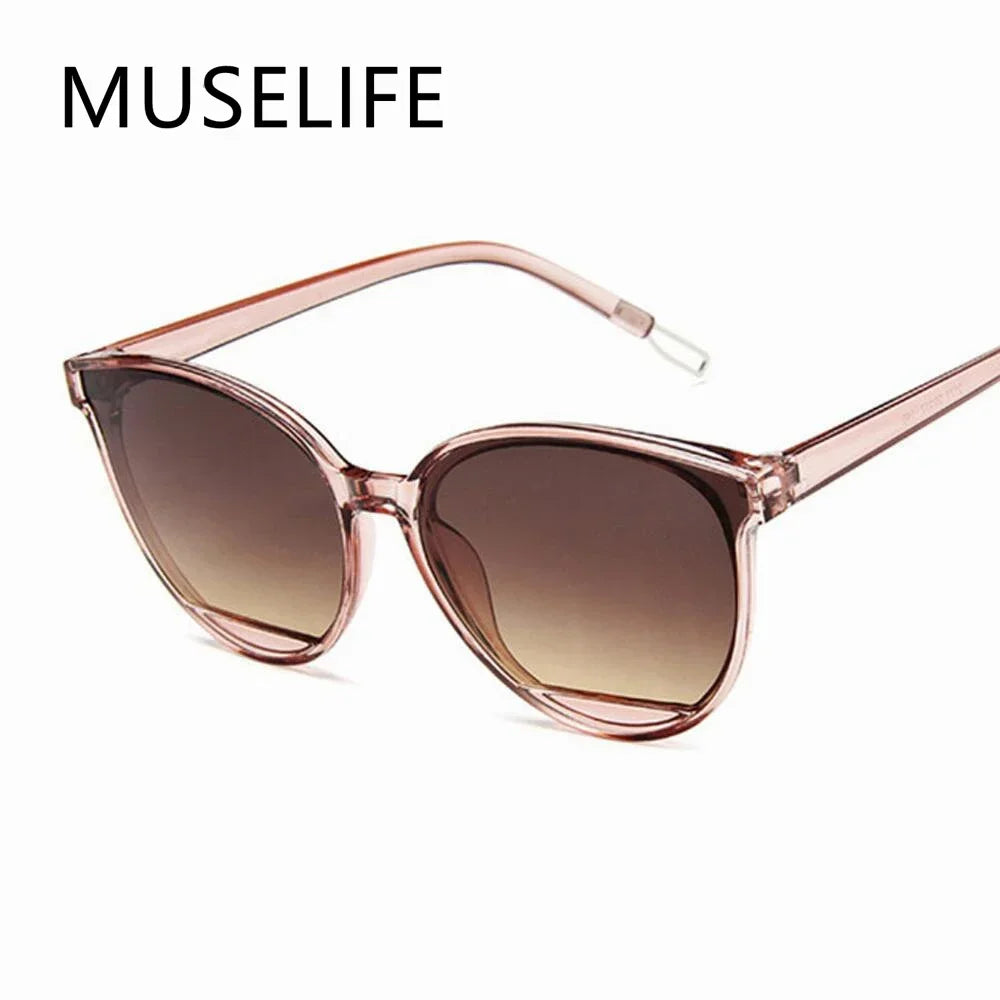 Women's Vintage Metal Mirror Classic Vintage  Sunglasses