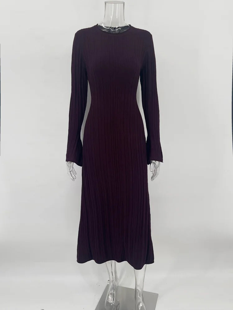 Women Lace-Up Dress
