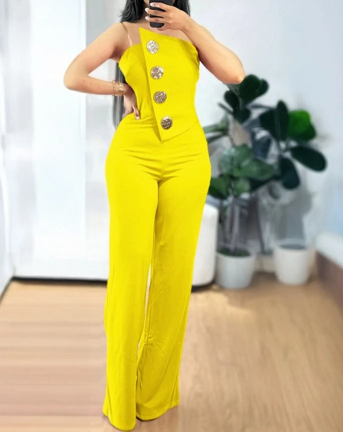 Strapless Jumpsuit