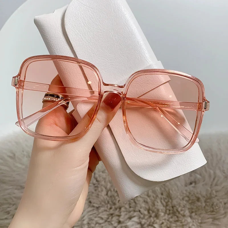 Women's Big Frame Vintage Sunglasses
