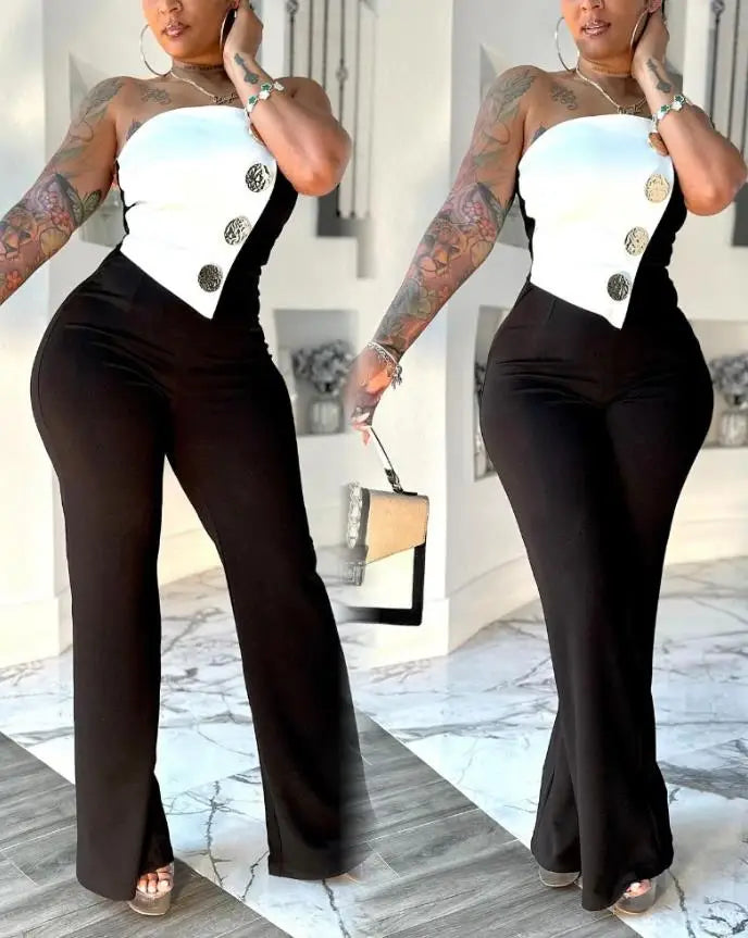 Strapless Jumpsuit