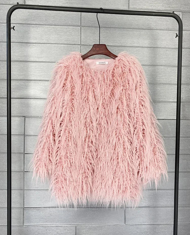 Women Colorful Coat Jacket
