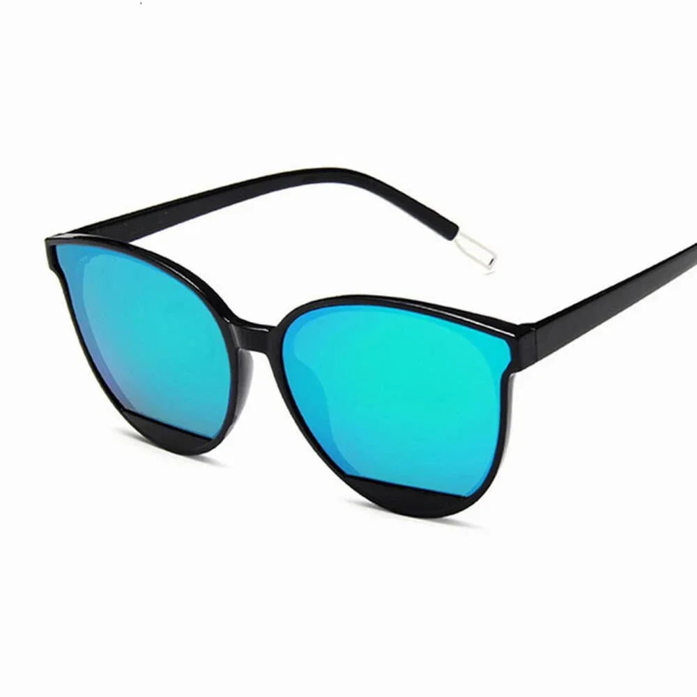 Women's Vintage Metal Mirror Classic Vintage  Sunglasses