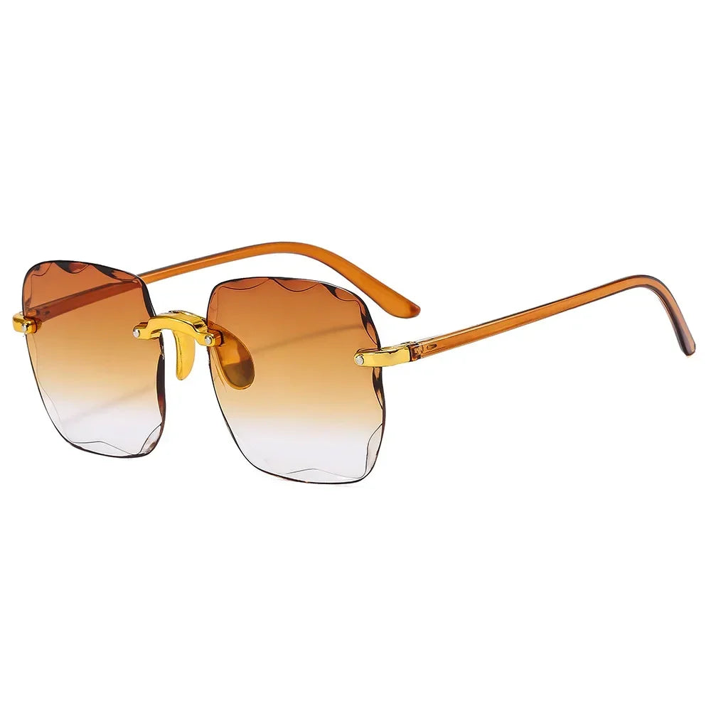 Rimless Women's Sunglasses
