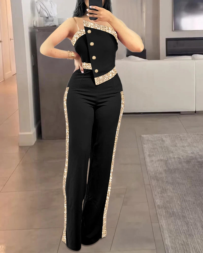 Strapless Jumpsuit