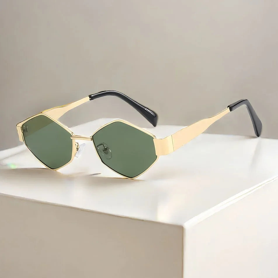 Women's Hexagon Sunglasses