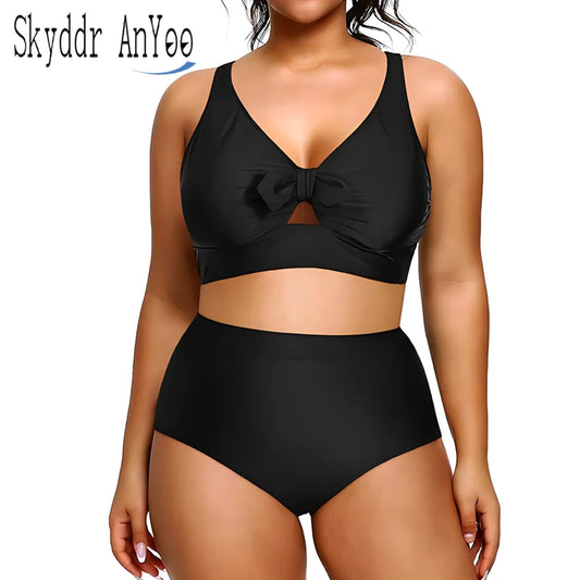 Two Piece Bikini Set Tummy Control.