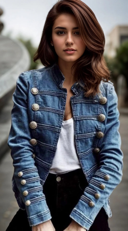 Slim Fit Denim Jacket