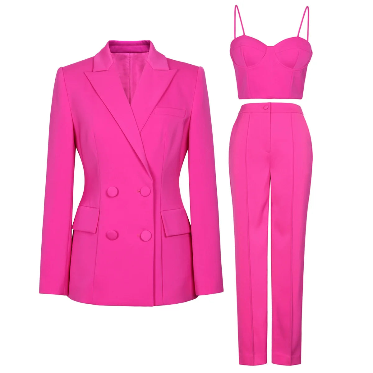 Professional Ladies Suit Three-piece Set
